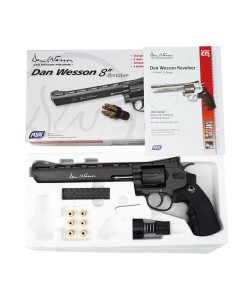 Пневматический револьвер ASG Dan Wesson 8” (Dan Wesson 4) Grey