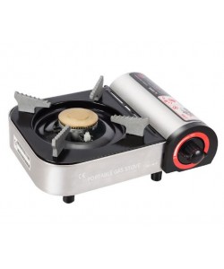 Газовая плита RealArm туристическая одноконфорочная с магнитный клапаном в футляре JF-003