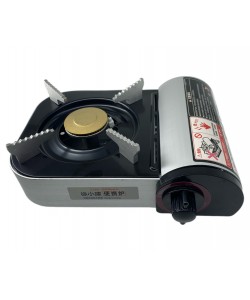 Газовая плита RealArm туристическая одноконфорочная с магнитный клапаном в футляре JF-003