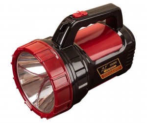 Фонарь-прожектор ручной RUSARM с батареей 8000 мАч (красный)