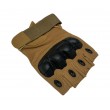 Перчатки тактические RUSARM Z902 без пальцев (песочные) - фото № 2