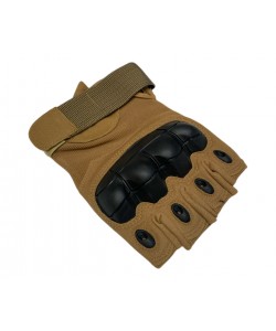 Перчатки тактические RealArm Z902 без пальцев (песочные)