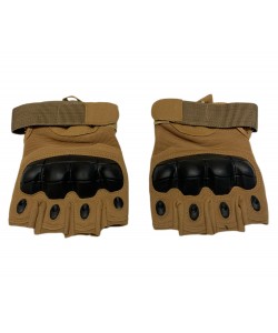Перчатки тактические RealArm Z902 без пальцев (песочные)