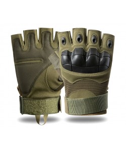 Перчатки тактические RealArm Z902 без пальцев (хаки)