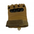 Перчатки тактические RUSARM Z903 без пальцев (песочные) - фото № 6