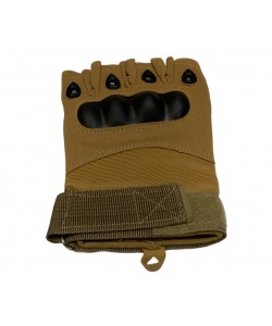 Перчатки тактические RealArm Z903 без пальцев (песочные)
