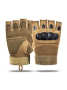 Перчатки тактические RealArm Z903 без пальцев (песочные)