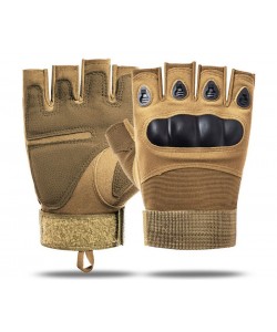 Перчатки тактические RealArm Z903 без пальцев (песочные)