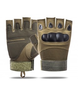 Перчатки тактические RealArm Z903 без пальцев (хаки)