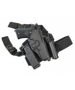 Кобура пластиковая c жестким подвесом Beretta 92 (Black)