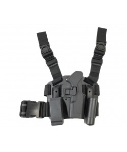 Кобура пластиковая c жестким подвесом Beretta 92 (Black)