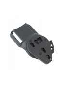 Набор адаптеров для подвеса пластиковых кобур и ножен на ремни и molle (Black)