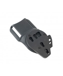 Набор адаптеров для подвеса пластиковых кобур и ножен на ремни и molle (Black)