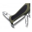 Нож складной Victorinox RangerGrip 179 0.9563.MWC4 (130 мм, зеленый с черным) - фото № 2