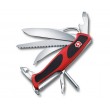 Нож складной Victorinox RangerGrip 58 0.9683.MC (130 мм, красный с черным) - фото № 1