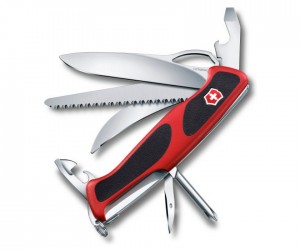 Нож складной Victorinox RangerGrip 58 0.9683.MC (130 мм, красный с черным)