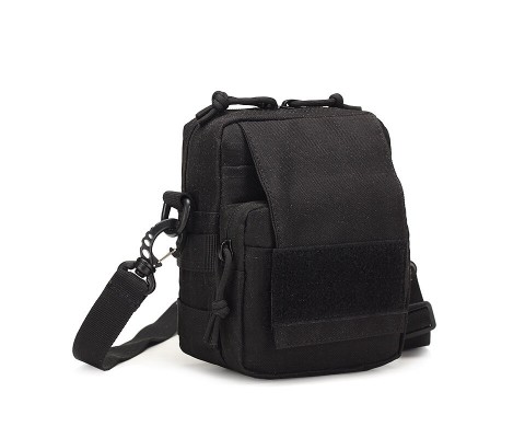 Сумка наплечная AS-BS0066 Outdoor Daily Molle 800D (Black)