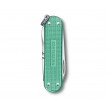 Нож-брелок Victorinox Classic Alox 0.6221.221G ”Minty Mint” (58 мм, мятный) - фото № 2