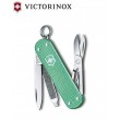 Нож-брелок Victorinox Classic Alox 0.6221.221G ”Minty Mint” (58 мм, мятный) - фото № 6