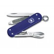 Нож-брелок Victorinox Classic Alox 0.6221.222G ”Night Dive” (58 мм, синий) - фото № 1