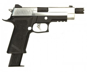 Страйкбольный пистолет WE SigSauer P226 P-Virus (WE-F006PV-BOX)