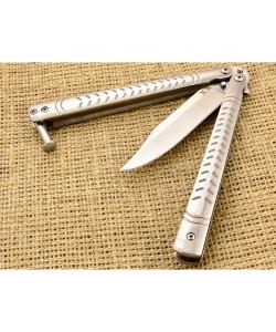 Нож-бабочка Ножемир «Чёткий расклад» XX B-123