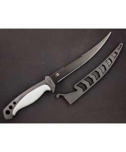 Нож рыбацкий филейный «Ножемир» ОЗЁРНЫЙ F-318BL (с ножнами)