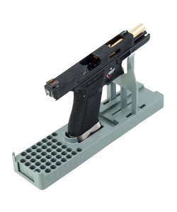 Страйкбольный пистолет WE Glock-18 G-Force, черная рамка и затвор, золот. ствол