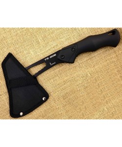 Топор туристический «Рубака» TR-206 (стеклобой, чехол) черный