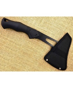 Топор туристический «Рубака» TR-206 (стеклобой, чехол) черный