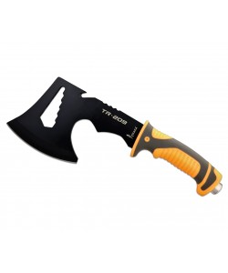 Топор туристический «Рубака» TR-209 (стропорез, чехол) черный