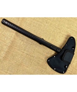 Топор туристический «Рубака» TR-211 (томогавк, кирка, чехол) черный