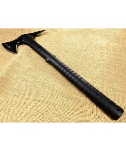 Топор туристический «Рубака» TR-211 (томогавк, кирка, чехол) черный