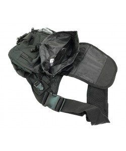 Сумка наплечная AS-BS0017 Tactical Utility Side Shoulder Carrier (Black)