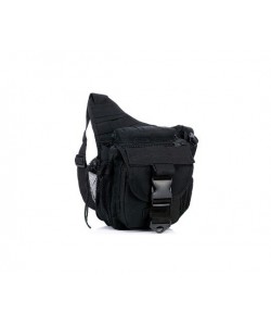 Сумка наплечная AS-BS0017 Tactical Utility Side Shoulder Carrier (Black)
