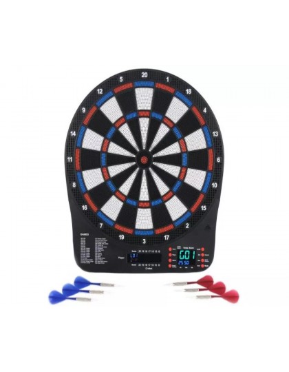 Мишень для дартса Stinger, начальный уровень, электронная, LCD дисплей, 32 игры, ø=34 см