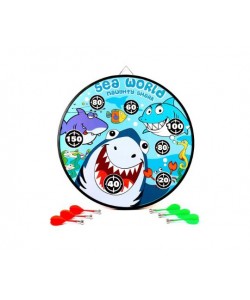 Набор для дартса Stinger 2в1 ”Морской мир” (классика + магнитная сторона) ø=38 см