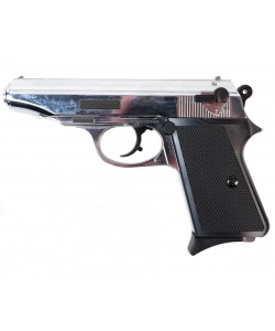 Сигнальный пистолет PP-S KURS (Walther PP) кал. 5,5 мм под 10ТК, хром