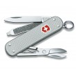 Нож-брелок Victorinox Classic Alox Silver 0.6221.26 (58 мм, серебристый) - фото № 1