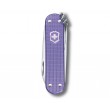 Нож-брелок Victorinox Classic Alox Colors 0.6221.223G Electric Lavender (58 мм, фиолетовый) - фото № 3
