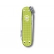 Нож-брелок Victorinox Classic Alox SD Colors 0.6221.241G Lime Twist (58 мм, лаймовый) - фото № 3