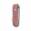 Нож-брелок Victorinox Classic Precious Alox 0.6221.405G Gentle Rose (58 мм, розовый) - фото № 3