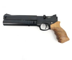 Пневматический пистолет Ataman AP16 Compact 411 (орех, PCP) 4,5 мм