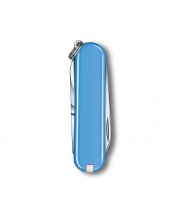 Нож-брелок Victorinox Classic SD Colors 0.6223.28G Summer Rain (58 мм, голубой)