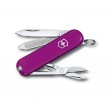 Нож-брелок Victorinox Classic SD Colors 0.6223.52G Tasty Grape (58 мм, пурпурный) - фото № 1