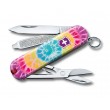 Нож-брелок Victorinox Classic 0.6223.L2103 ”Tie Dye” (58 мм, разноцветный) - фото № 1