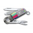Нож-брелок Victorinox Classic 0.6223.L2104 ”Retro TV” (58 мм) - фото № 1