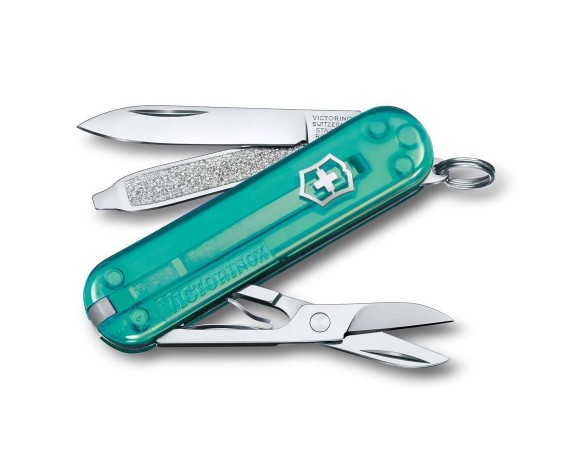 Нож-брелок Victorinox SD Colors 0.6223.T24G Tropical Surf (58 мм, бирюзовый)