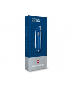 Нож-брелок Victorinox SD Colors 0.6223.T2G Deep Ocean (58 мм, синий)