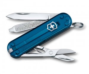 Нож-брелок Victorinox SD Colors 0.6223.T61G Sky High (58 мм, синий)